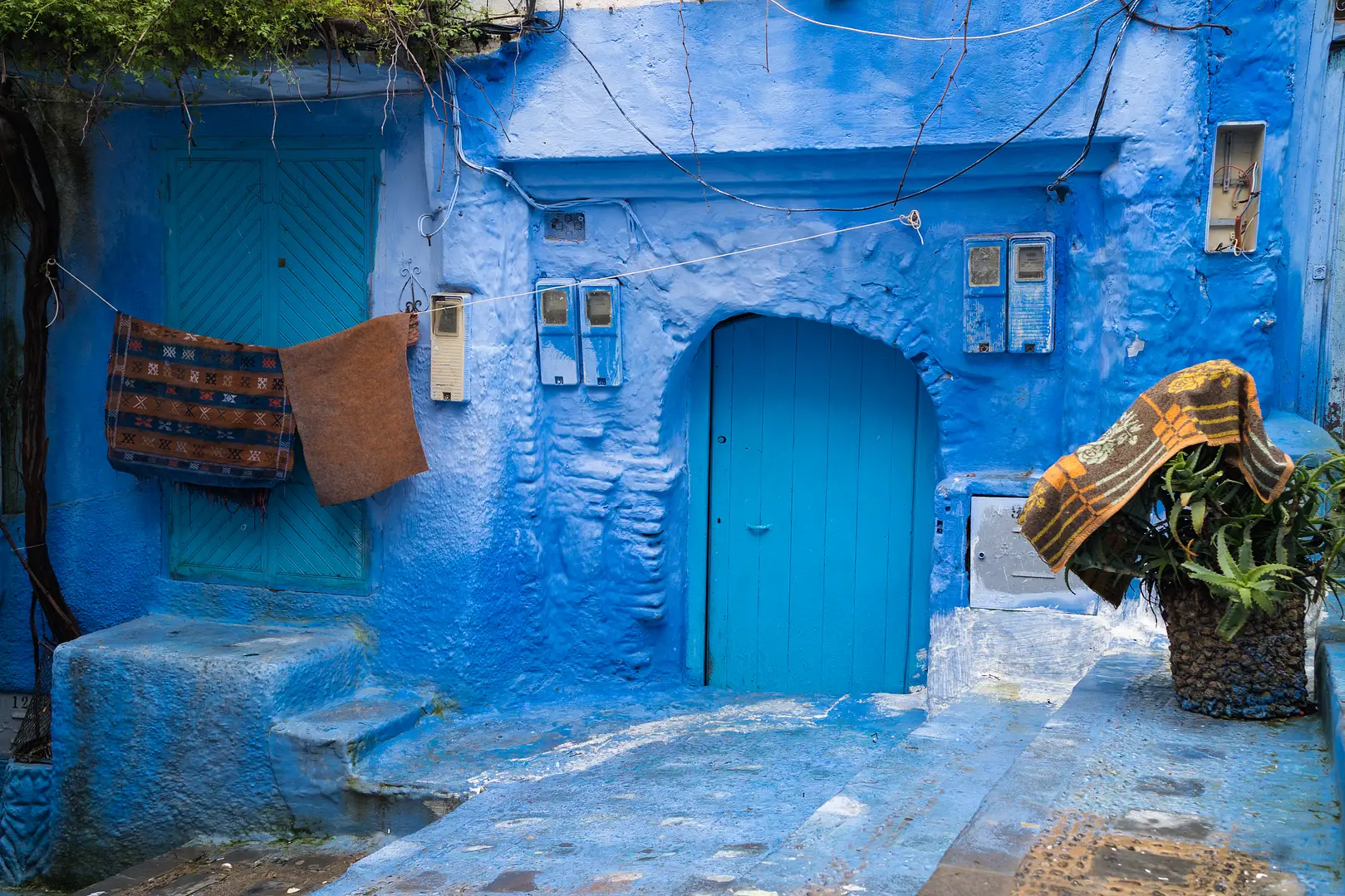 Chefchaouen blue streets