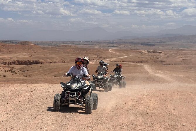 Quad Agafay full day lunch pool